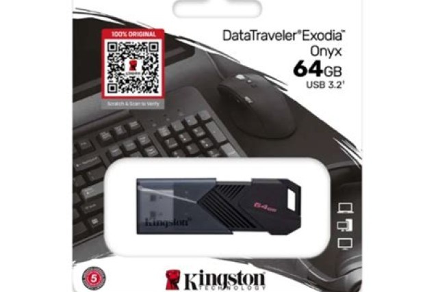 Kingston DataTraveler Exodia Onyx - 64Go (Noir)