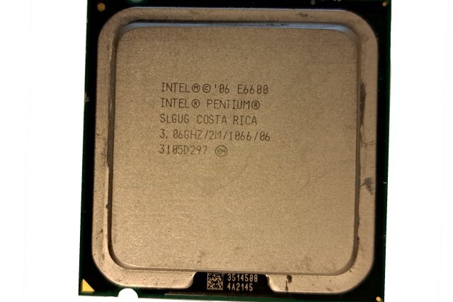 Intel Pentium E6600 3.06GHz