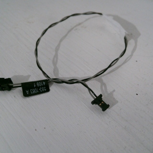 Câble de Capteur de Température de Ventilateur 593-1063-A pour iMac 27 A1312