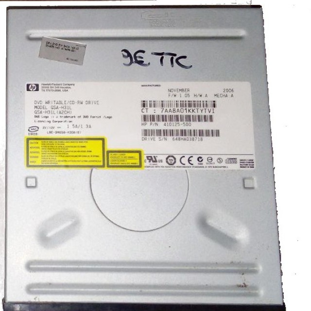 HP GSA-H31L Graveur DVD