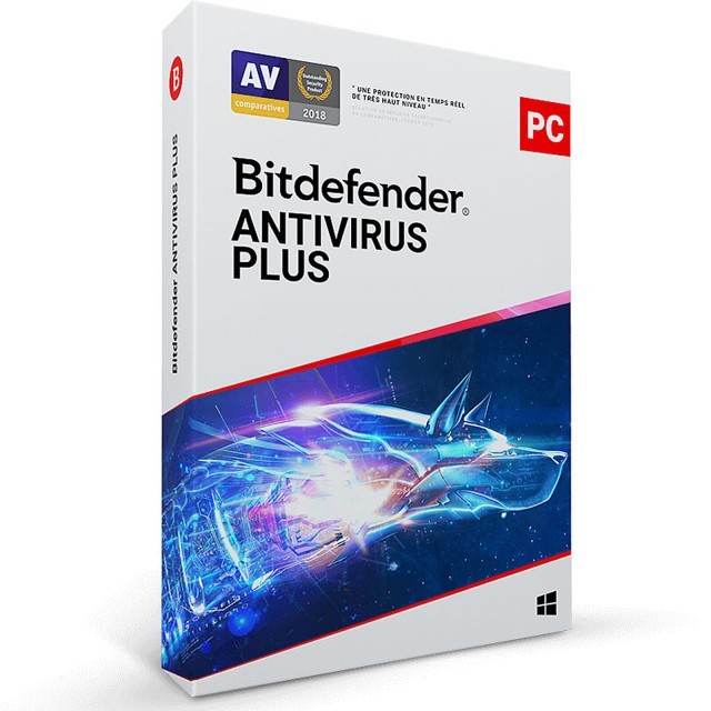Bitdefender Antivirus Plus - 3 appareils / 2 ans