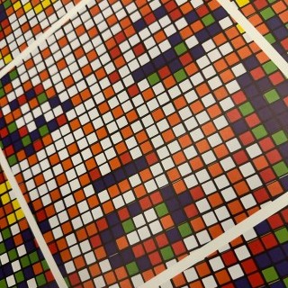 Invader - Affiche Exposition RUBIKCUBIST 6