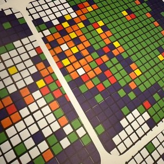 Invader - Affiche Exposition RUBIKCUBIST 5