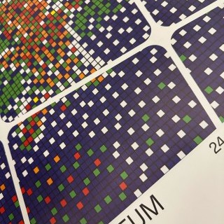 Invader - Affiche Exposition RUBIKCUBIST 3