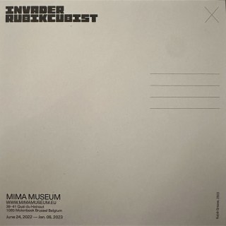 Invader - Carte postale 5 Space Invader Limited Edition MIMA