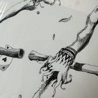 Maye - Le Penseur, ORIGINAL 75 x 55 cm, 2018