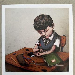 Dran - Tatouage - 20 x 20 cm