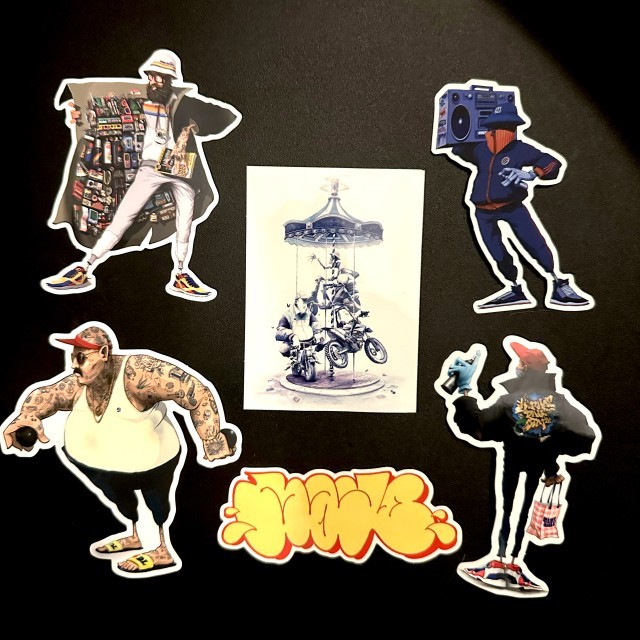 Maye - RARE - Lot 7 Stickers Collectors