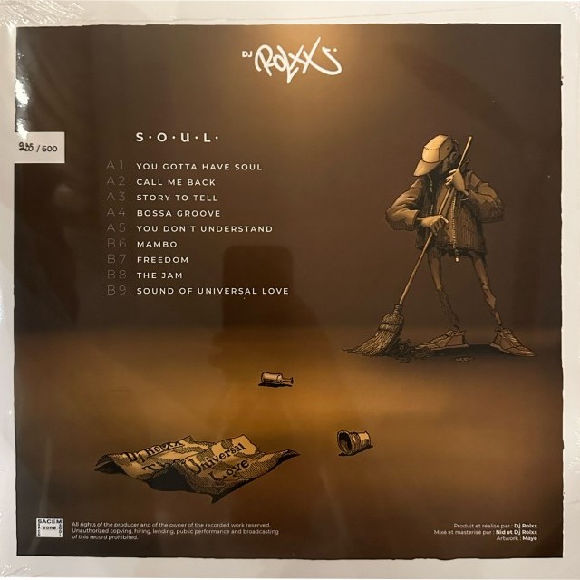 Maye x Dj Rolxx EP S.O.U.L. / Vinyle édition limitée