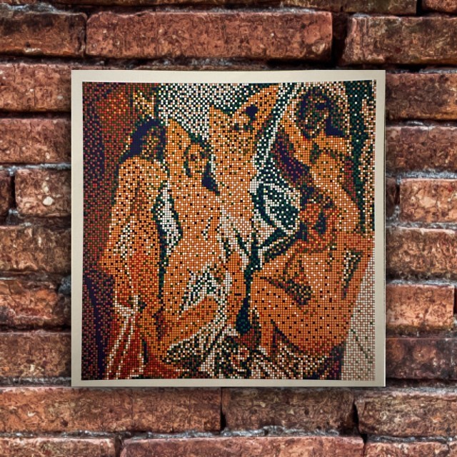 Invader - Carte postale 5 Space Invader Limited Edition MIMA