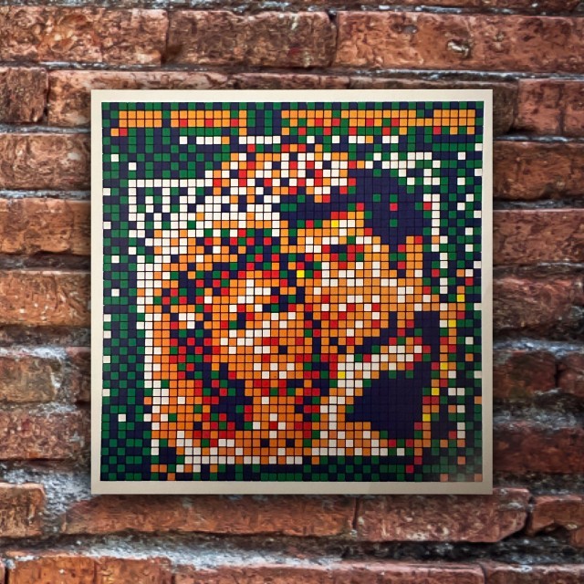 Invader - Carte postale 4 Space Invader Limited Edition MIMA