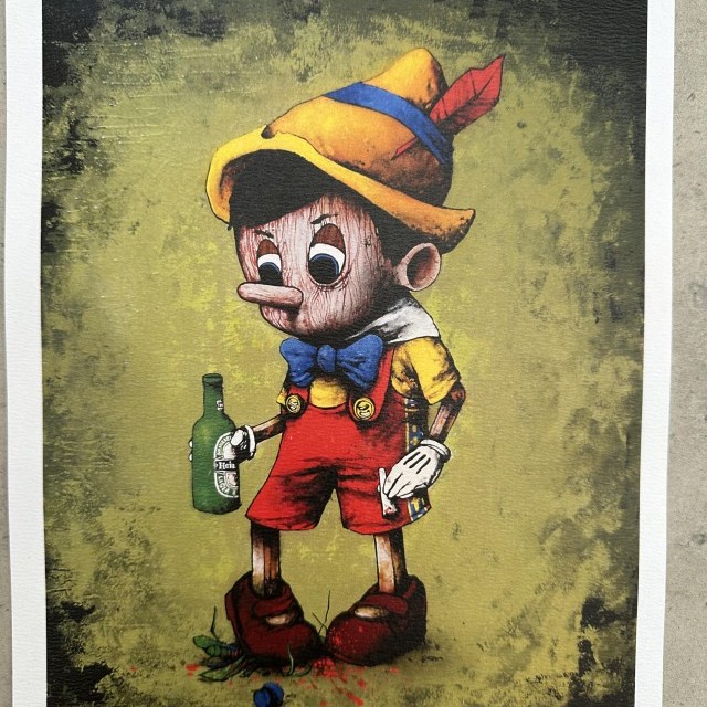 Dran - Pinocchio drink - 27 x 21 cm