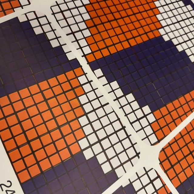 Invader - Affiche Exposition RUBIKCUBIST 10