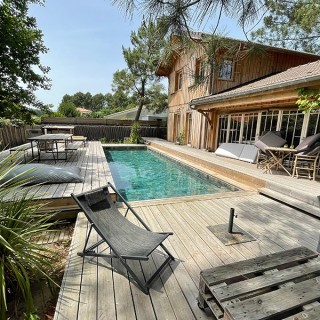 Terrasse mobile piscine