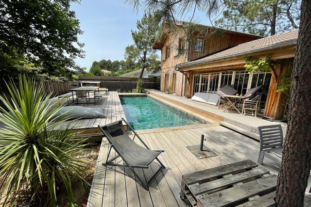 Terrasse mobile piscine