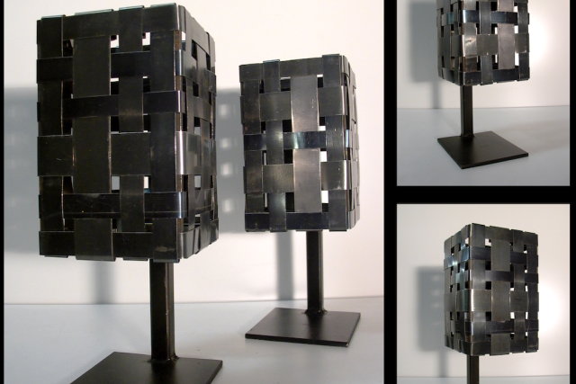 lampe de chevet tessé acier