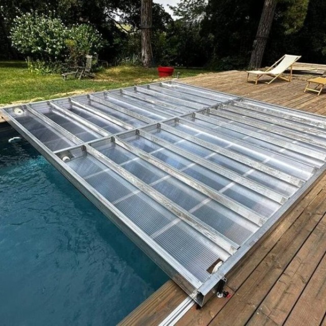 Terrasse mobile piscine