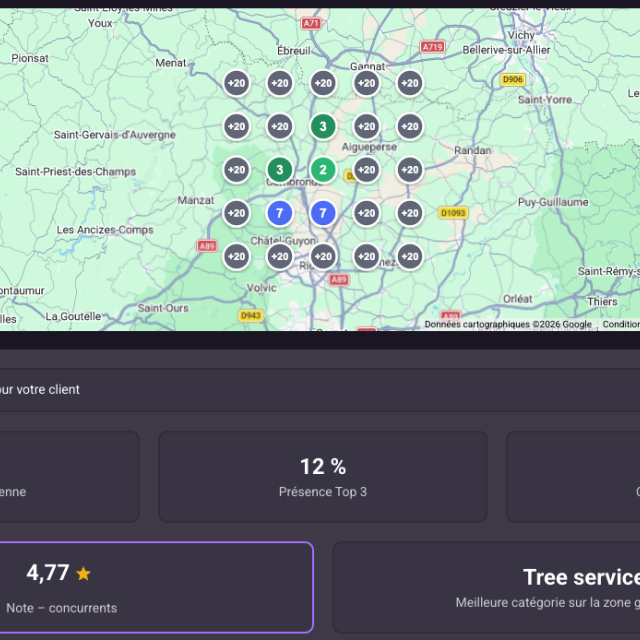 Accompagnement et gestion fiche Google Business