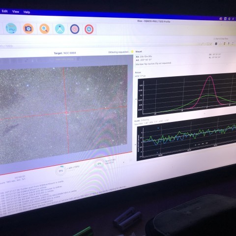 Cours et initiation à l'astrophotographie