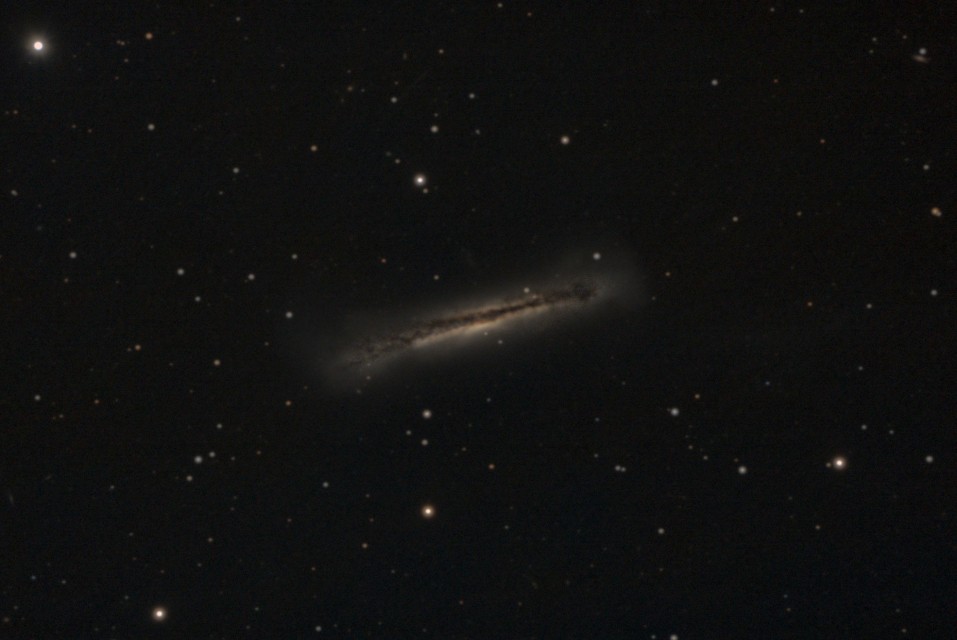 NGC 3628 - La galaxie Hamburger
