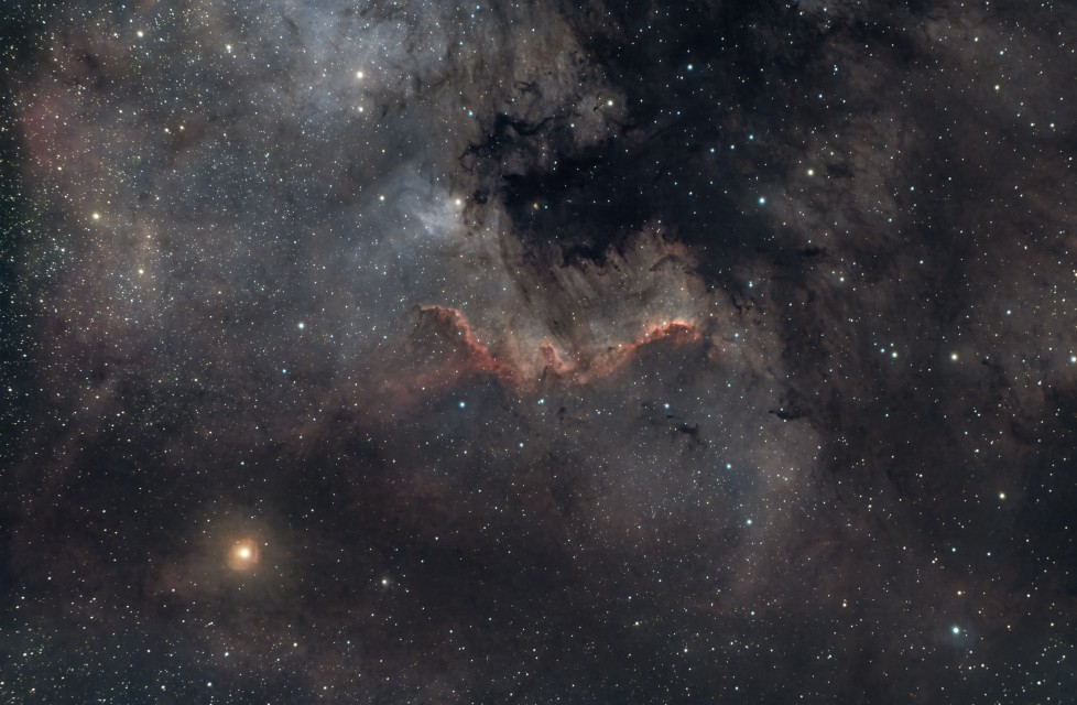 NGC 7000 - The wall