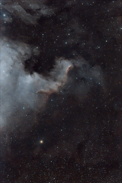 NGC 7000 - The wall