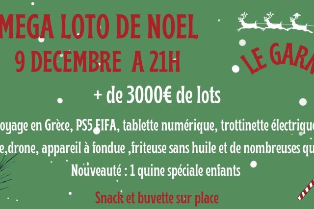 Mega loto de Noël