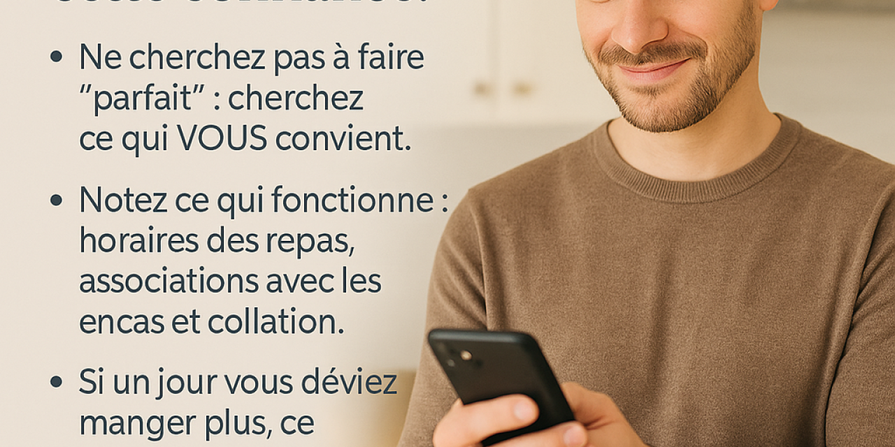 Retrouver une relation plus apaisée à l’alimentation : un processus, pas un objectif