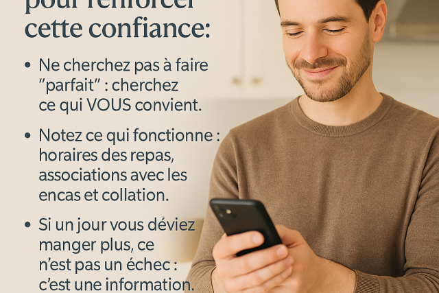 Retrouver une relation plus apaisée à l’alimentation : un processus, pas un objectif