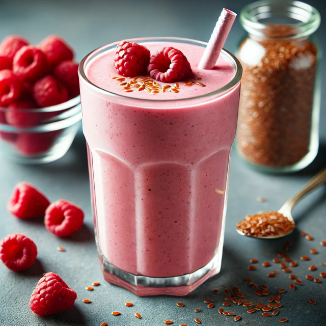 Smoothie framboise kéto