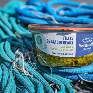 FILETS DE MAQUEREAUX, marinés à l’huile d’olive Bio Extra