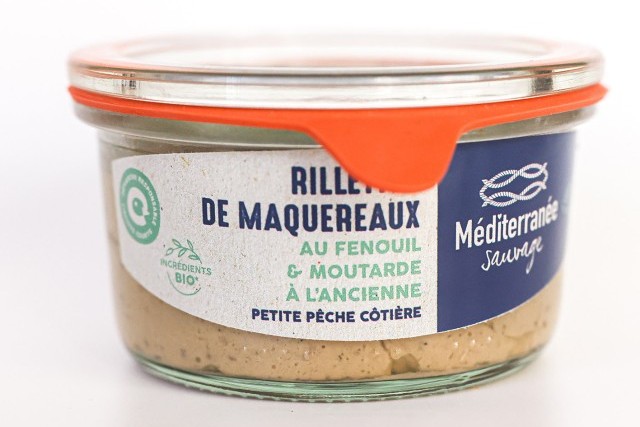 RILLETTES DE MAQUEREAUX, au Fenouil et Moutarde à l’ancienne