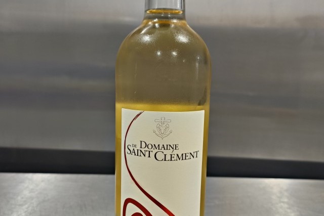 Bouteille vin Blanc Domaine Saint Clément 