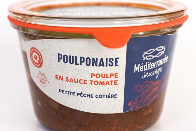 POULPONAISE, poulpe en sauce tomate