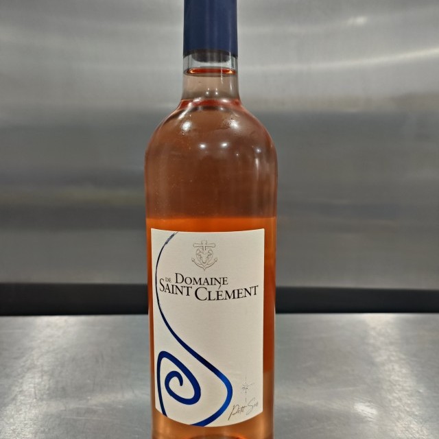 Bouteille vin rosé Domaine Saint Clément 