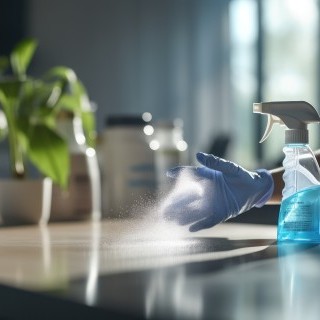 Nettoyage de vos vitres et de votre mobilier.