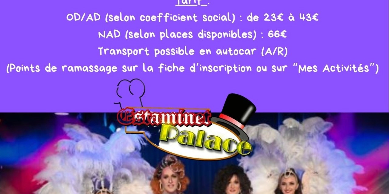 REPAS SPECTACLE DANSANT