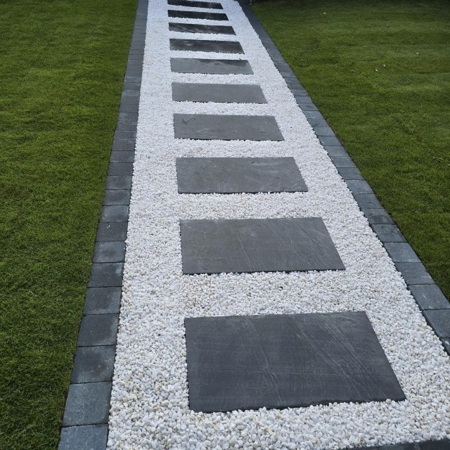 Terrasse et allée sur-mesure