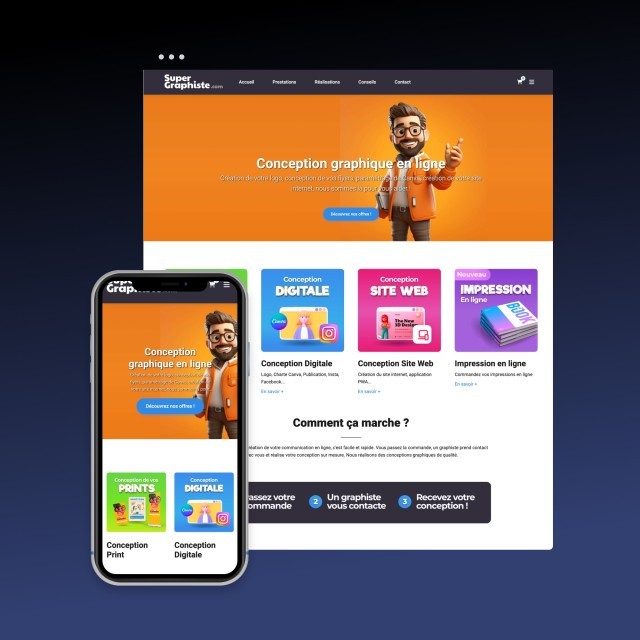 Site internet en marque blanche