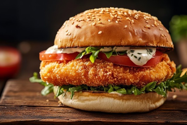 Chicken burger