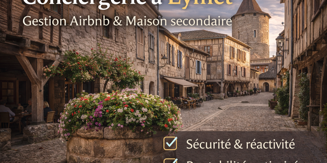 Conciergerie à Eymet : pourquoi la gestion locale est devenue indispensable pour les propriétaires