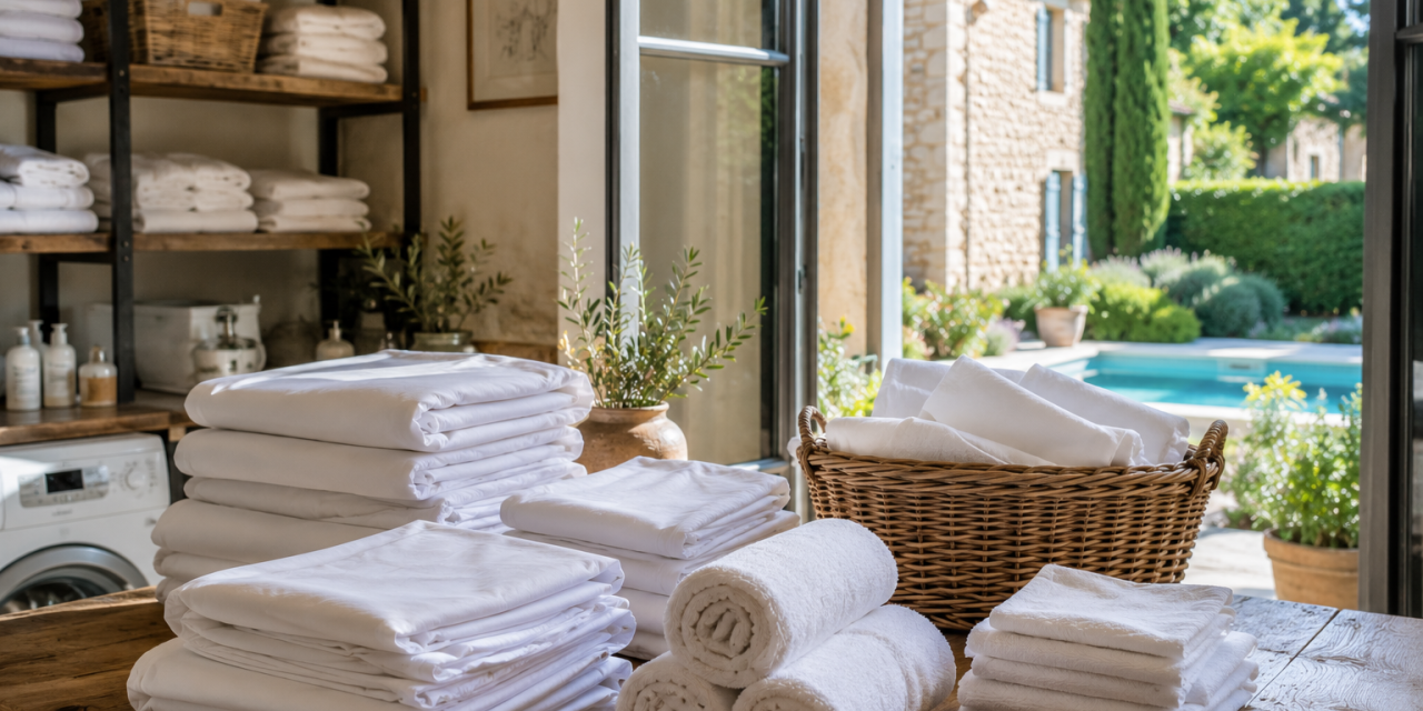 Blanchisserie et gestion du linge : pourquoi c'est l'un des plus grands défis des locations saisonnières ?