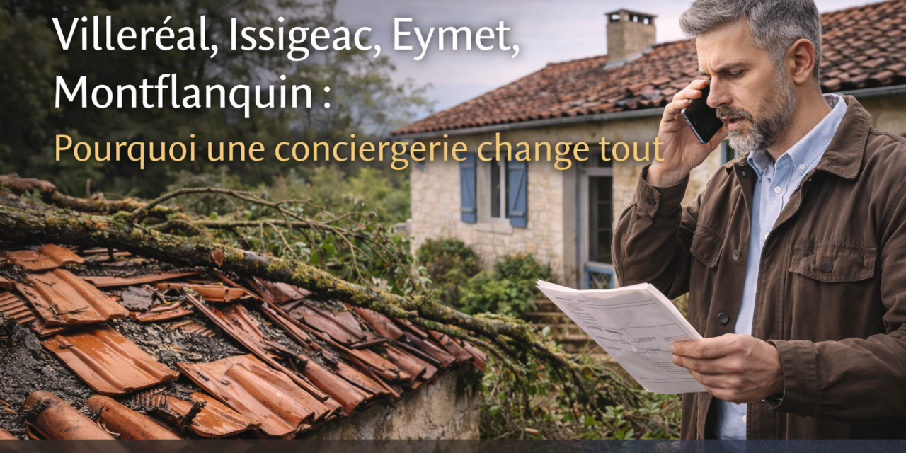 Maison secondaire à Castillonnès, Villeréal, Issigeac, Eymet, Montflanquin : pourquoi la confier à une conciergerie change tou