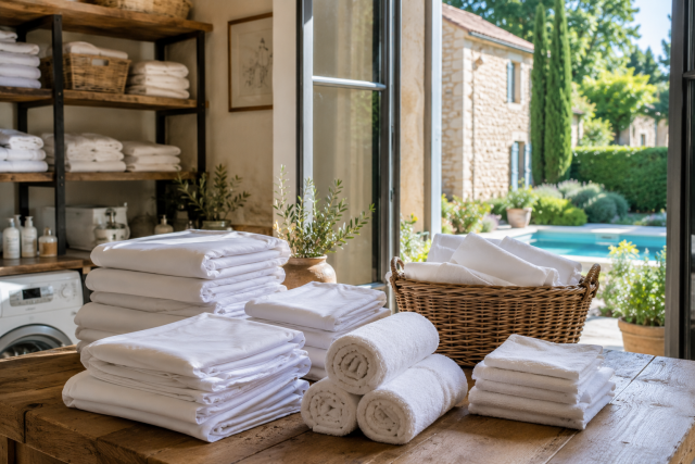 Blanchisserie et gestion du linge : pourquoi c'est l'un des plus grands défis des locations saisonnières ?