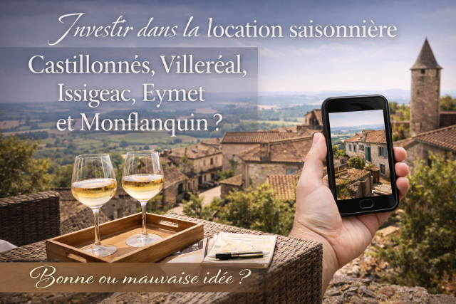 Investir dans la location saisonnière autour de Castillonnès : bonne ou mauvaise idée ?