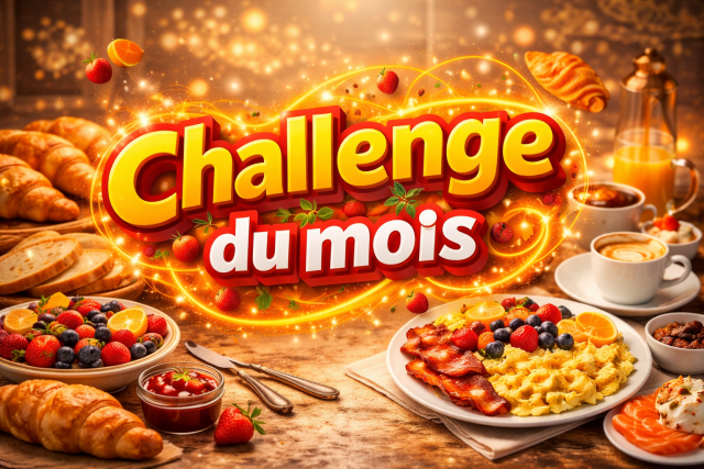 Challenge du mois d'avril